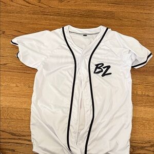 Zimmermann White Jersey with Black and Red Number 23